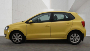 2010 Volkswagen Polo 1.2 Moda Euro 5 5dr in Yellow — image 6