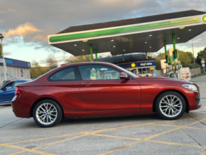 2017 BMW 2 Series 1.5 218i Se Euro 6 (s/s) 2dr in Orange — image 4