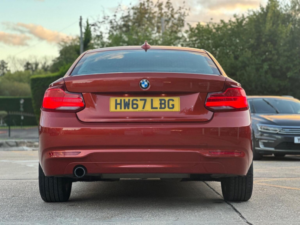 2017 BMW 2 Series 1.5 218i Se Euro 6 (s/s) 2dr in Orange — image 6