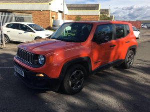 2017 Jeep Renegade 1.6 Multijetii Sport Ddct Euro 6 (s/s) 5dr in Orange — image 5