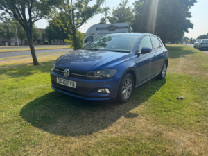 2020 Volkswagen Polo 1.0 Evo Match Hatchback 5dr Petrol Manual Euro 6 (s/s) (80 Ps) in Blue — image 2