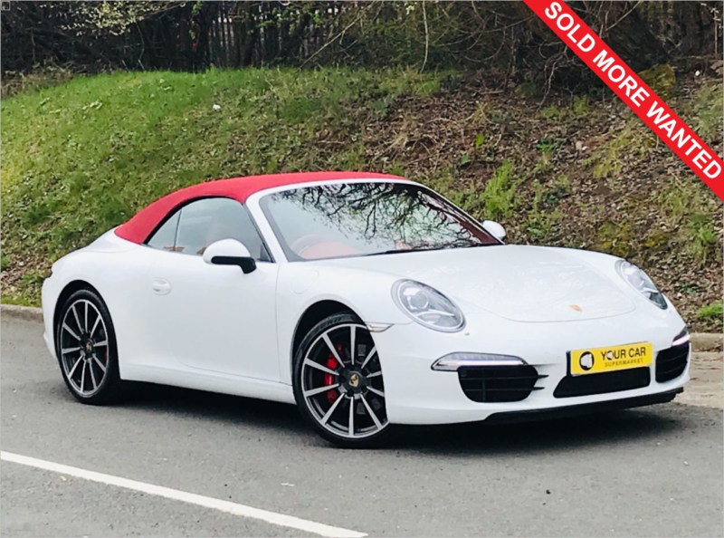 2012 Porsche 911 3.8 Carrera S Pdk 2d 400 Bhp in White — image 1