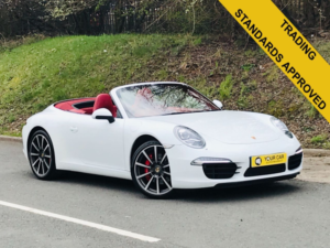 2012 Porsche 911 3.8 Carrera S Pdk 2d 400 Bhp in White — image 2
