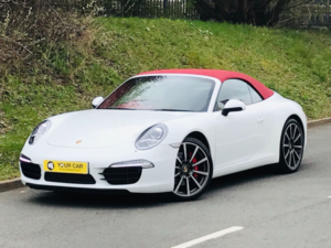 2012 Porsche 911 3.8 Carrera S Pdk 2d 400 Bhp in White — image 3