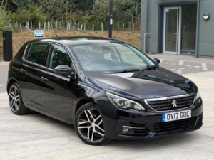 2017 Peugeot 308 1.2 Puretech Allure Euro 6 (s/s) 5dr in Black — image 2