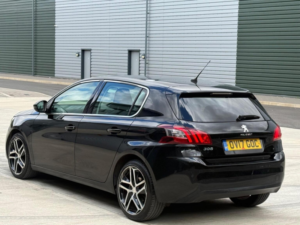 2017 Peugeot 308 1.2 Puretech Allure Euro 6 (s/s) 5dr in Black — image 6