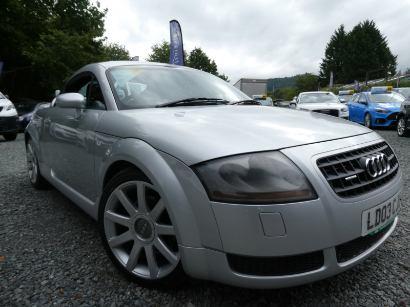 2003 Audi Tt 1.8t Coupe 2dr Petrol Manual Quattro (226 G/km, 225 Bhp) in Silver — image 1