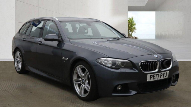2017 BMW 5 Series 2.0 520d M Sport Touring Euro 6 (s/s) 5dr in Grey — image 1