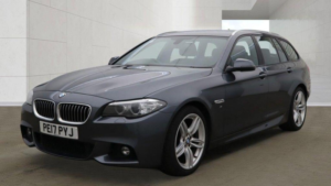 2017 BMW 5 Series 2.0 520d M Sport Touring Euro 6 (s/s) 5dr in Grey — image 3