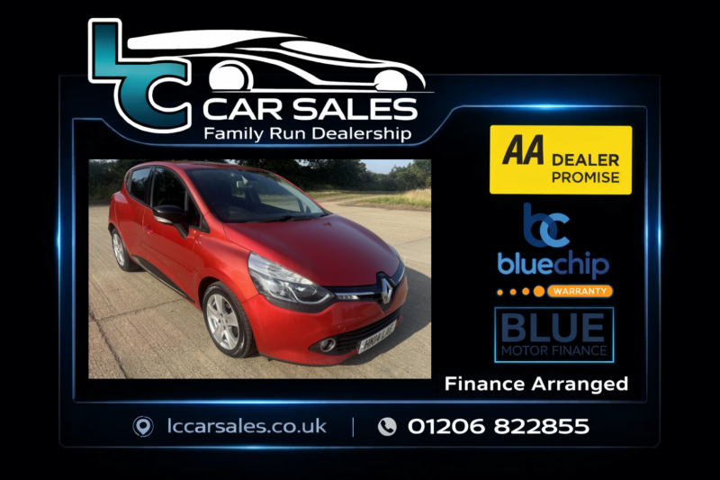 2014 Renault Clio 0.9 Dynamique Medianav Eco� Tce 90 Stop & Start in Red — image 1