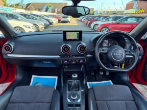 2014 Audi A3 Cabriolet 2.0 Tdi S Line Euro 6 (s/s) 2dr in Red — image 2