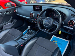 2014 Audi A3 Cabriolet 2.0 Tdi S Line Euro 6 (s/s) 2dr in Red — image 3