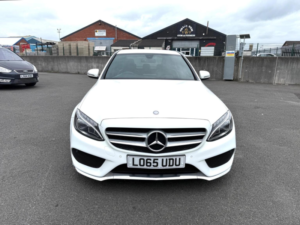 2015 Mercedes-Benz C Class 1.6 C200d Amg Line Euro 6 (s/s) 4dr in White — image 4