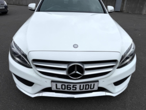 2015 Mercedes-Benz C Class 1.6 C200d Amg Line Euro 6 (s/s) 4dr in White — image 5