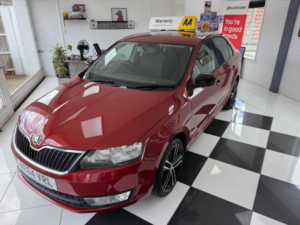 2014 Skoda Rapid 1.2 Tsi Black Edition Euro 5 5dr in Red — image 6