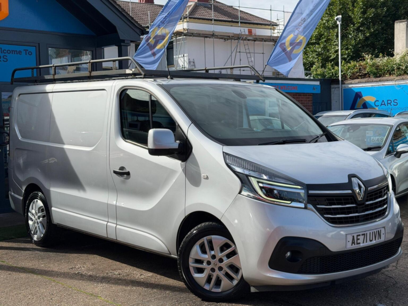 2021 Renault Trafic 2.0 Dci Energy 28 Sport Edc Swb Standard Roof Euro 6 (s/s) 5dr in Silver — image 1