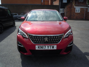 2017 Peugeot 3008 1.6 Bluehdi Active Euro 6 (s/s) 5dr in Red — image 3