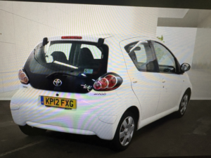 2012 Toyota Aygo 1.0 Vvt-I Ice in White — image 3
