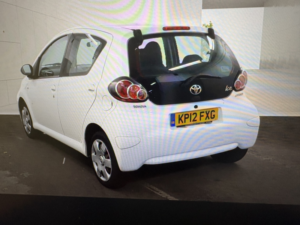 2012 Toyota Aygo 1.0 Vvt-I Ice in White — image 4