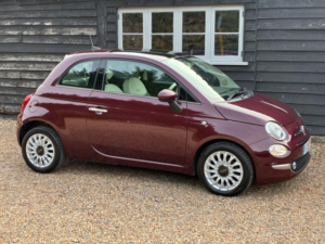 2018 Fiat 500 1.2 Lounge Euro 6 (s/s) 3dr in Red — image 6