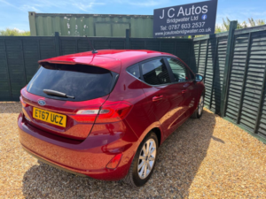 2018 Ford Fiesta 1.0t Ecoboost Titanium Euro 6 (s/s) 5dr in Red — image 6