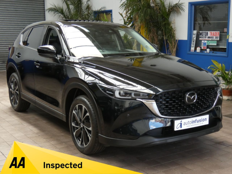 2022 Mazda Cx-5 2.0 Skyactiv-G Sport Edition SUV 5dr Petrol Auto Euro 6 (s/s) (165 Ps) in Black — image 1
