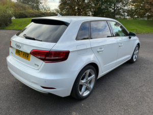 2018 Audi A3 1.5 Tfsi Cod Sport Sportback Automatic 5dr Petrol S Tronic Euro 6 (s/s) (150 Ps) in White — image 4