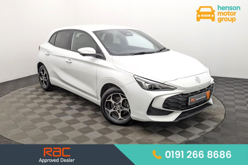 2024 MG Mg3 1.5 Hybrid+ Trophy Hatchback 5dr Petrol Hybrid Auto Euro 6 (s/s) (194 Ps) in White — image 1