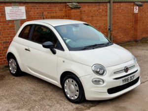 2016 Fiat 500 1.2 Pop Euro 6 (s/s) 3dr in White — image 2