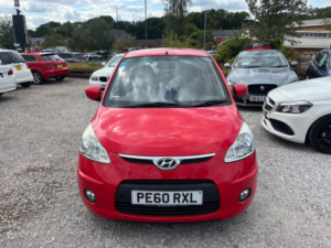 2010 Hyundai I10 1.1 Edition Euro 4 5dr in Red — image 2