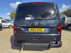 2021 Volkswagen Transporter Shuttle Drive From Wheelchair Accessible Vehicle Passenger Up Front Wav 2.0 Tdi Se in Blue — image 4