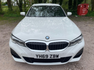 2019 BMW 3 Series 2.0 330i M Sport Auto Euro 6 (s/s) 4dr in White — image 6