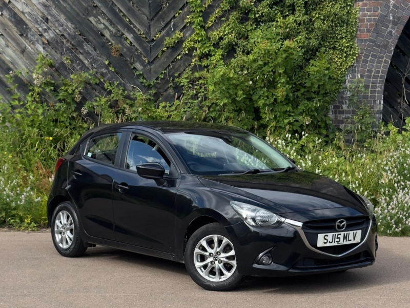 2015 Mazda Mazda2 1.5 Skyactiv-G Se-L Euro 6 (s/s) 5dr in Black — image 1
