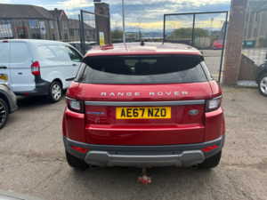 2017 Land Rover Range Rover Evoque 2.0 Ed4 Se SUV 5dr Diesel Manual Fwd Euro 6 (s/s) (150 Ps) in Red — image 4