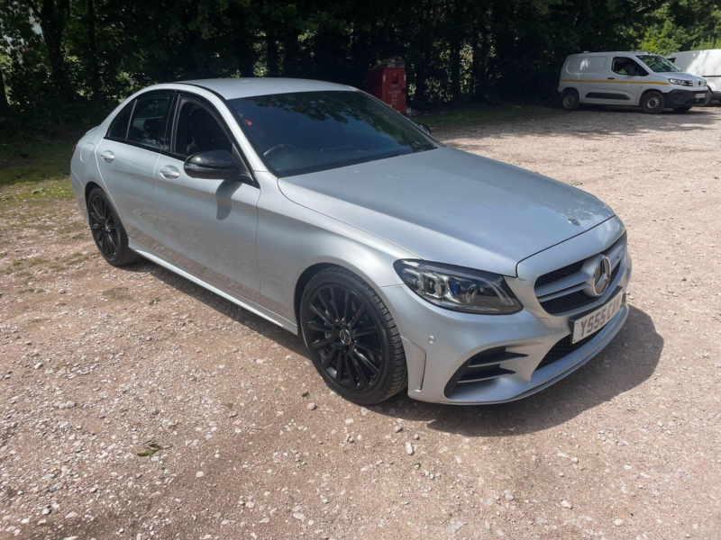 2019 Mercedes-Benz C Class 3.0 C43 V6 Amg (premium) G-Tronic+ 4matic Euro 6 (s/s) 4dr in Silver — image 1