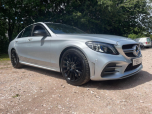 2019 Mercedes-Benz C Class 3.0 C43 V6 Amg (premium) G-Tronic+ 4matic Euro 6 (s/s) 4dr in Silver — image 2