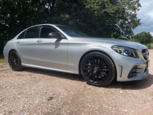 2019 Mercedes-Benz C Class 3.0 C43 V6 Amg (premium) G-Tronic+ 4matic Euro 6 (s/s) 4dr in Silver — image 3