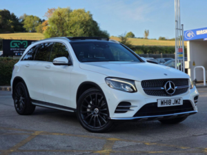 2018 Mercedes-Benz Glc 2.1 Glc250d Amg Line (premium) G-Tronic+ 4matic Euro 6 (s/s) 5dr in White — image 5