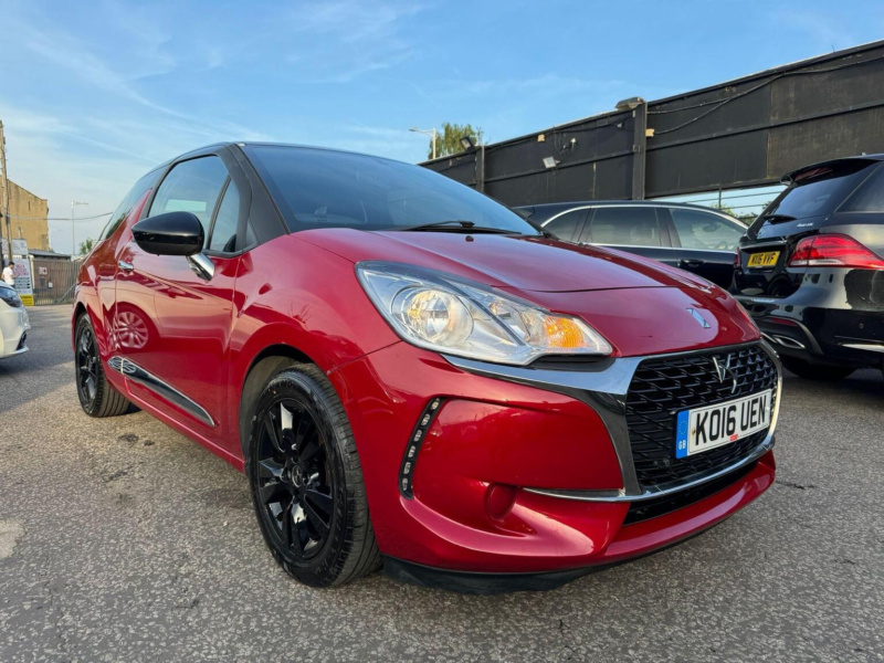 2016 Ds Automobiles Ds 3 1.2 Puretech Chic Euro 6 3dr in Red — image 1