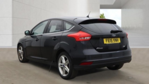 2015 Ford Focus 1.0 T Ecoboost Titanium Black 5dr Low Tax+satnav in Black — image 2