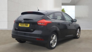 2015 Ford Focus 1.0 T Ecoboost Titanium Black 5dr Low Tax+satnav in Black — image 4