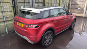 2011 Land Rover Range Rover Evoque 2.2 Sd4 Dynamic Auto 4WD Euro 5 5dr in Red — image 6