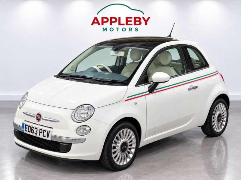2013 Fiat 500 1.2 Lounge Euro 4 3dr in White — image 1