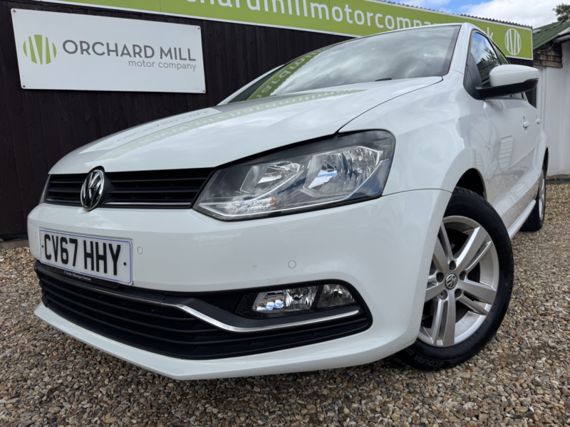 2017 Volkswagen Polo 1.2 Tsi Match Edition in White — image 1