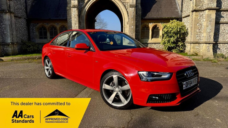 2015 Audi A4 1.8 Tfsi Black Edition Euro 5 (s/s) 4dr in Red — image 1