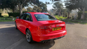 2015 Audi A4 1.8 Tfsi Black Edition Euro 5 (s/s) 4dr in Red — image 4