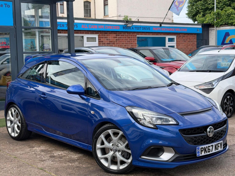 2017 Vauxhall Corsa 1.6i Turbo Vxr Euro 6 3dr in Blue — image 1