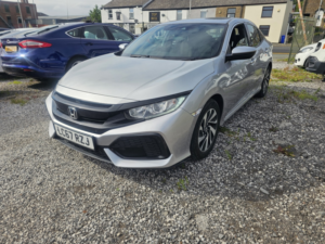 2017 Honda Civic 1.0 Vtec Turbo Se in Silver — image 2