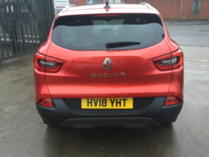 2018 Renault Kadjar 1.5 Dci Signature Nav SUV 5dr Diesel Manual Euro 6 (s/s) (110 Ps) in Red — image 4