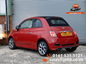 2014 Fiat 500c 1.2 500c 1.2 69hp S Convertible in Red — image 2